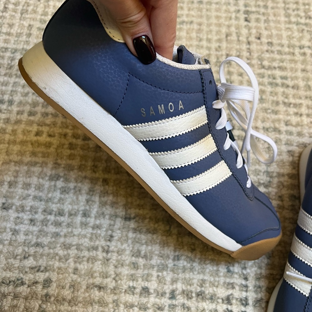 Adidas Samoa Indigo and White Sneakers Won’t Last!
